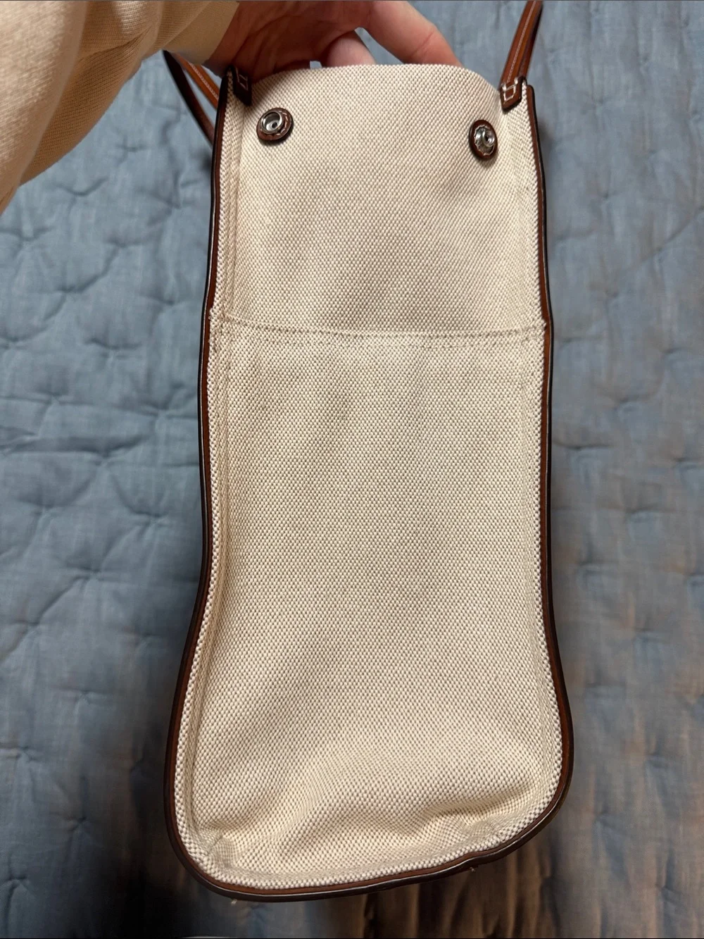 Tory Burch Ella Canvas Tote Tall